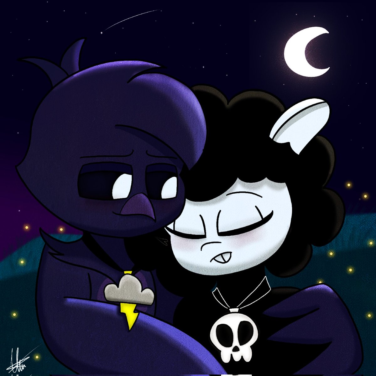 U_cutestar_U's tweet image. It has been a long time since I last drew Baba and Poe together, so I wanted to create a small piece for those who support this ship. ^^🖤💜 
.
.
#NightmareCritters
#BabaxPoe #PoppyPlaytimeChapter4 #SmilingsCritters #babachops