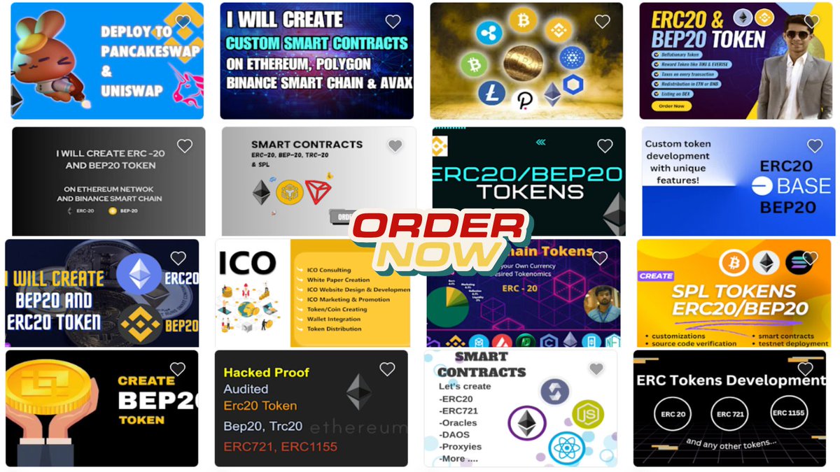 ruposhamin's tweet image. Do you want to launch your own crypto project?
Don’t settle for basic tokens!
Get a verified Fiverr Pro developer to build your secure, fully compliant ERC-20 token in record time.
Join! go.fiverr.com/visit/?bta=148…

#ERC20 #Crypto #Blockchain #TokenLaunch #Web3 #SmartContracts #DeFi