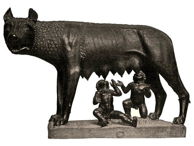 SadaaShree's tweet image. #TodayInHistory

Rome was believed to have been founded by Romulus in 753 BC. As per mythology, Romulus and his brother Remus, were abandoned by their mother Rhea Silvia, as there was a prophecy they would overthrow their great uncle Amulius. 

They were nursed by a she-wolf and