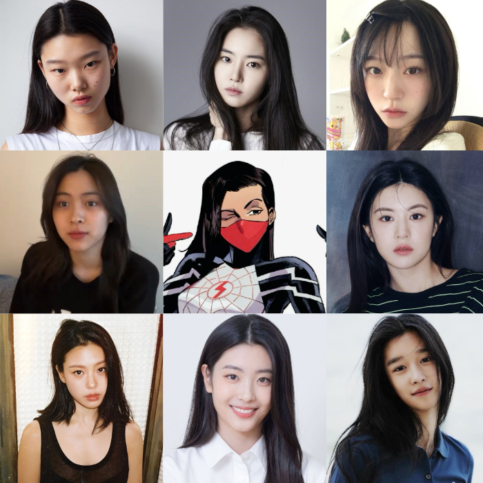 MaxZender651477's tweet image. Cindy Moon Face Inspiration Board
#silk #cindymoon #marvel #spiderman