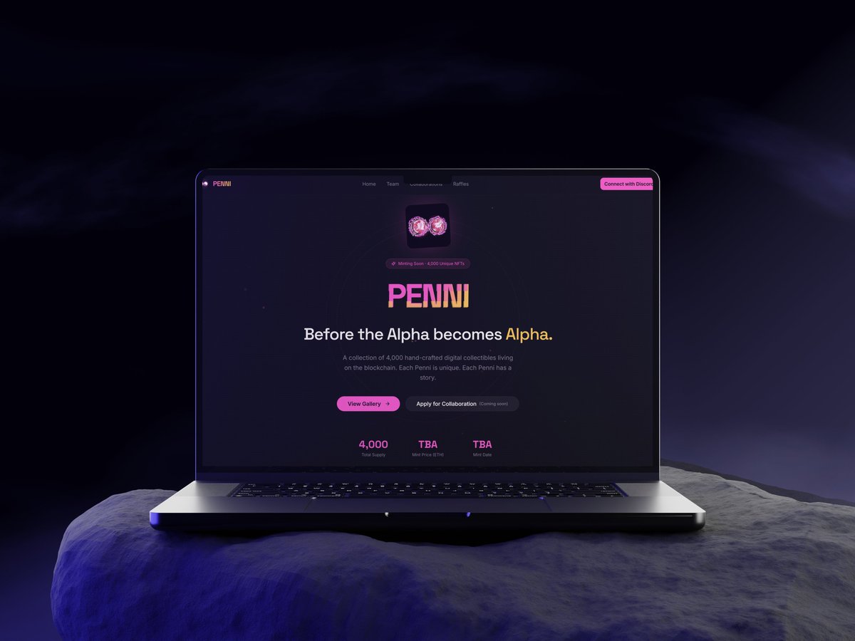 IWillDoDet's tweet photo. What should you know about @penni_crypto?

I’ve been in their Discord for about a month now, and honestly this one actually hits different.

Quick breakdown of what’s actually dope:

The website is next-level clean. 
>They built their own raffle system
straight on the site because the old Discord bot was straight-up trash, LOL. 

>There’s also a full collab section where you can apply to work with them
the Collab Managers check every application manually, so if you actually bring value, you’re in. 

>if you want your own custom Penni art? You can generate it right there on the site. 
3 styles are live, the 4th one dropping soon. 

and it's not stopped here, many features will be updated in the future 👀

(Note: some features are still locked behind certain Discord roles for now.)

But the real reason I’m still here is the community. >Penni actually protects the vibe. 
Bag size doesn’t matter. what matters is the value you bring. 

>The founder is super selective
not active? You’re getting purged, no cap. 

>They’re constantly running stuff too
games, raffles, AMAs, whatever. That’s what’s kept me hooked the whole month.

The art is on another level. 
> 4 completely different styles
> every single detail feels intentional. 
>I’m a huge sucker for unique NFT art and Penni’s is genuinely one of the best I’ve seen. 
Collage and Comic are my personal favorites by far.

Team is solid: 
Founder: @22fumar22  
Collab Managers: @Suki_jx  @0xgodoy   
Community Managers: @z_shonen  @luckyjethani1  Discord Mod: @satomimahilum  
Developer: @boshiSB  
Artist: @va_animetattoo 
Different backgrounds, real experience, stacked team.

NFT info: 
Total supply: 4000 
Price in ETH: TBD 
Mint date: TBD

Keep your eyes on @penni_crypto for the latest updates.

That’s my honest take after a month in. Super fun being part of it. If you’re thinking about joining, just go check it out. Don’t sleep.

bonus: if you're lucky, you can see Venom and Mickey Mouse in their Discord 👀