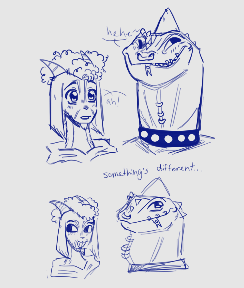 Throwaway_can's tweet image. Quickie sketch for The eyes 

#WillHarris #ModoOlachenko #GOATmovie #willmodo