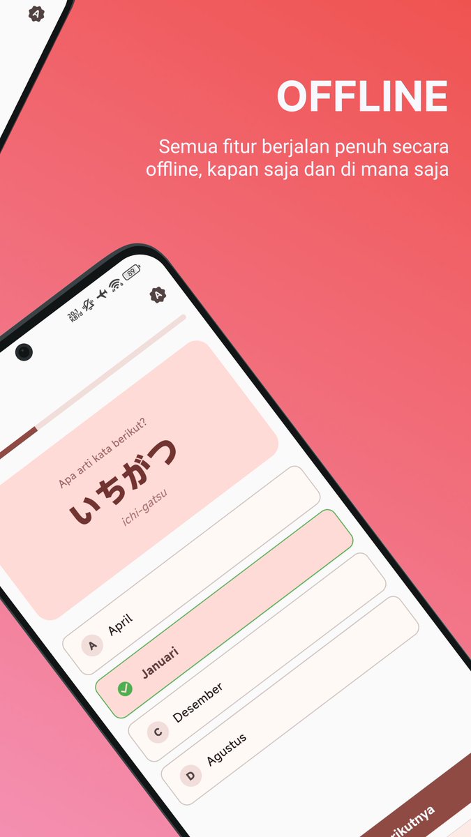 firmanvsly's tweet photo. yang lagi belajar bahasa jepang, cobain aplikasi ini yuk👀 ada kosakata, percakapan, quiz dan aplikasinya offline🤩 bisa download disini ya 👉https://t.co/0NvsPJBXj2

#jepang #kamus #kamusjepang #bahasa #bahasajepang #belajar #hiragana #romaji #offline https://t.co/C3l5AiKKhT