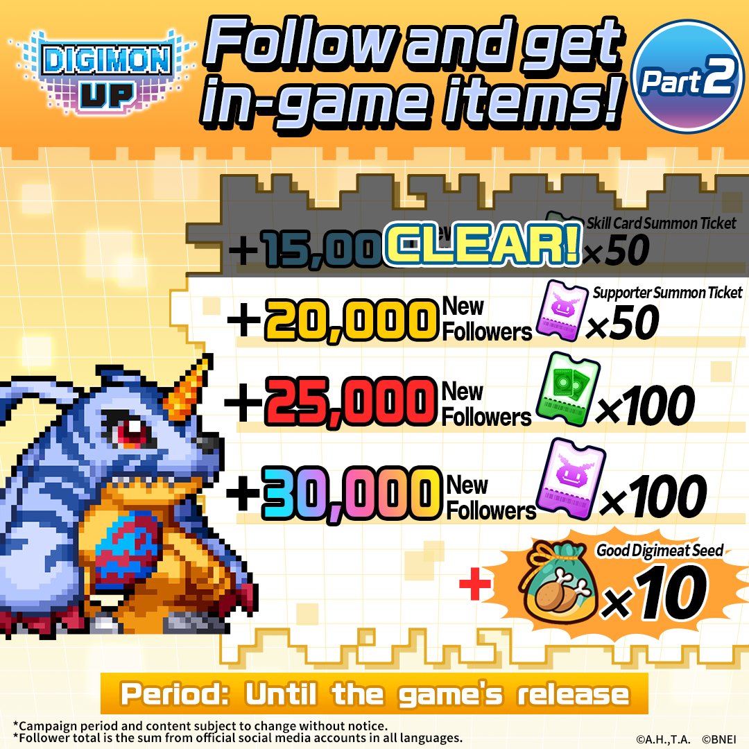 DIGIMON UP tweet media