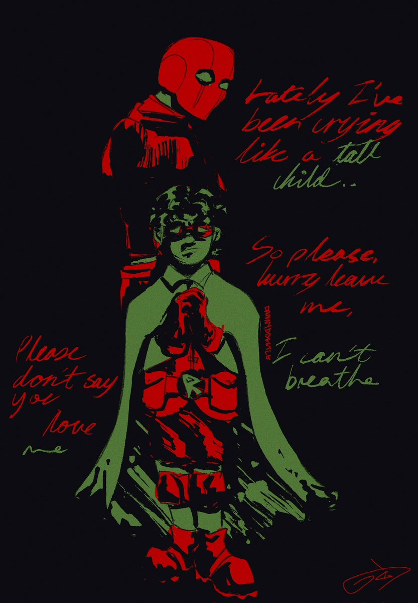 Listened to mitski today 
#jasontodd #redhood #jaybin