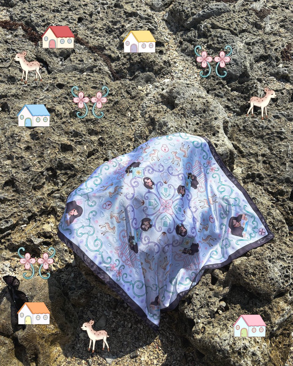 bysundrawn's tweet photo. new scarf! 🦌

available for pre-order 🇵🇭 https://t.co/nhAGevdx6E