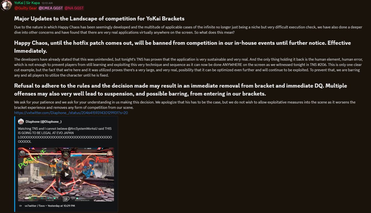 YoKaiFGC tweet media