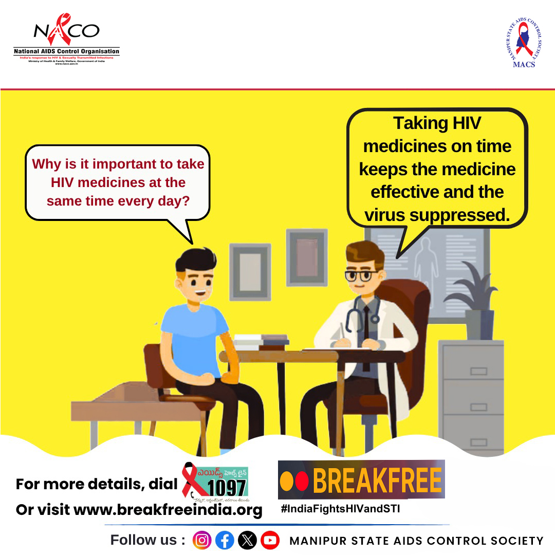 Manipur State AIDS Control Society tweet media