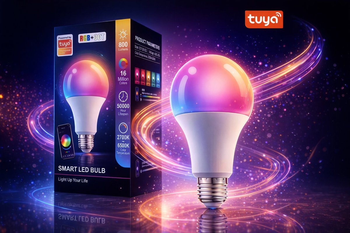 Amazon_Offers_1's tweet photo. مودك اليوم يحتاج لون خاص؟ 💡✨
​مع لمبة الـ LED الذكية، أنت المصمم! اختر من بين 16 مليون لون عبر جوالك
✅ تحكم ذكي عن بُعد
✅ جدولة وقت الإضاءة بما يناسب يومك.
✅ سهولة الربط عبر البلوتوث
​الرفاهية تبدأ بضغطة زر، اطلبها الآن 👇
🔗 https://t.co/KabKoU7lFD
​#تكنولوجيا #ديكور https://t.co/sCsE46Q28b