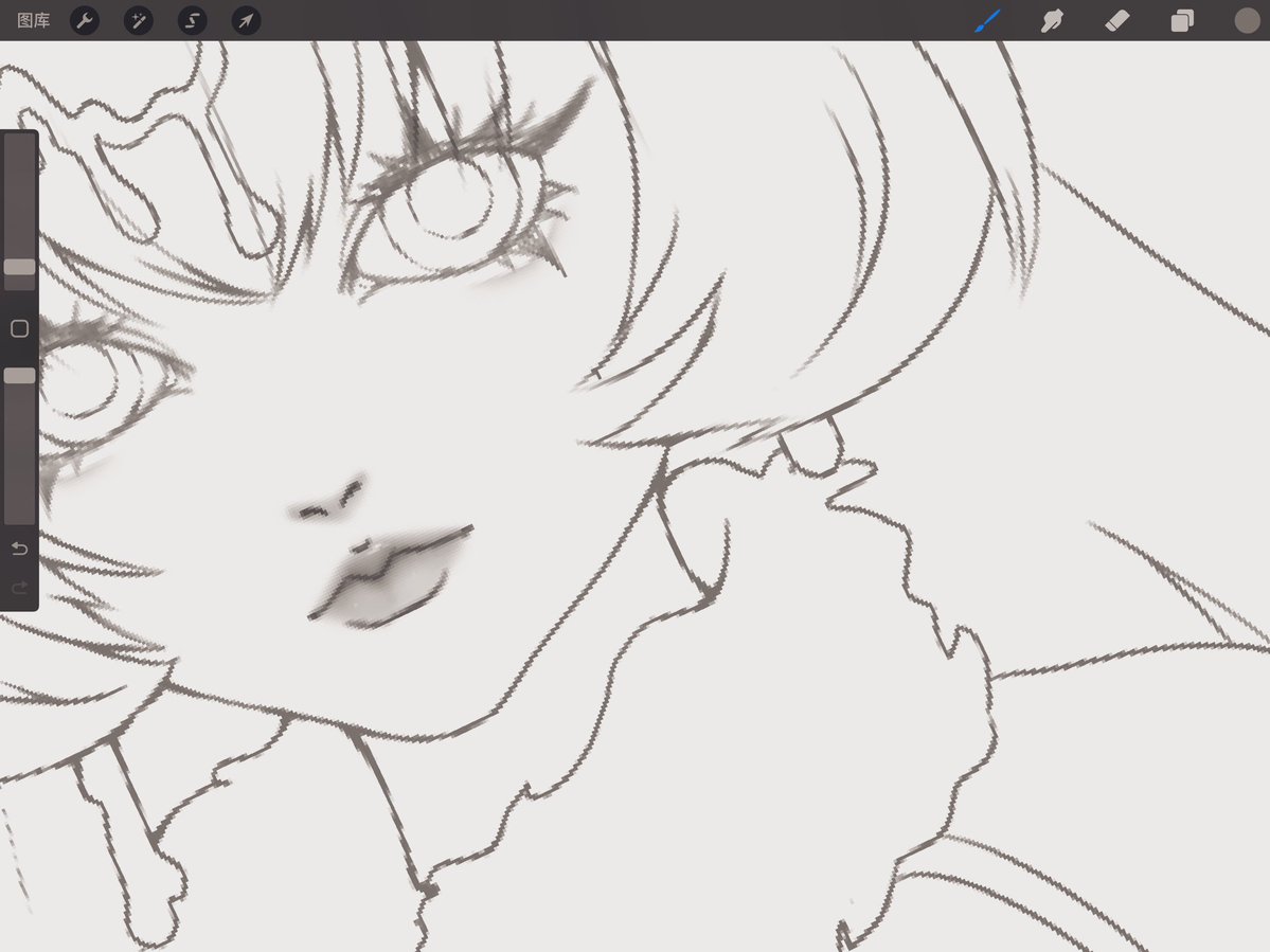 kyu_506's tweet image. ✍🏻
#WIP #Art #illustions