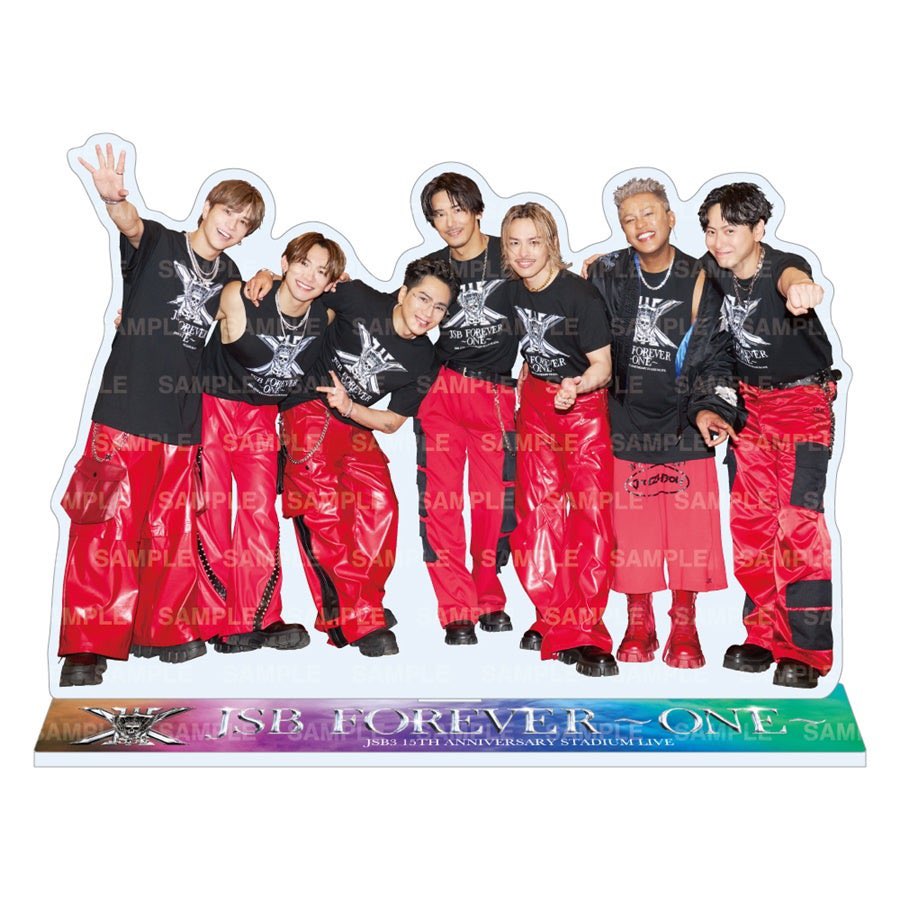 アクリルスタンド絵柄解禁‼️】 『三代目 J SOUL BROTHERS 15TH