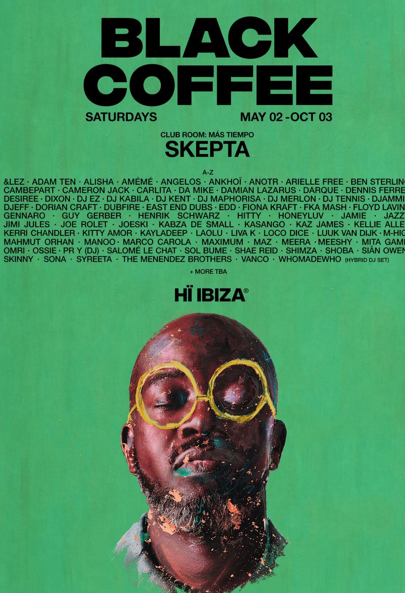 kayladeep_'s tweet image. #blackcoffee #Skepta #Ibiza 
We there 💪🇿🇦🫡 
Only afro tech music