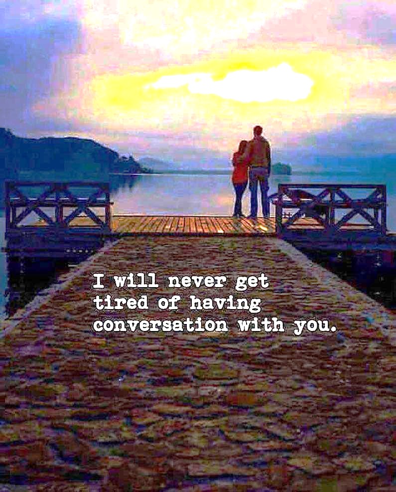 motivated_life1's tweet photo. Never a dull moment chatting with you!
Your insights and knowledge make our conversations both engaging and enlightening.
Can't get enough of our time together! ๐ฃ๏ธ๐ก
#ConvoGoals, #InformativeChats
You create time well spent.
You open the door to much more. https://t.co/ZP8yRlaTm6