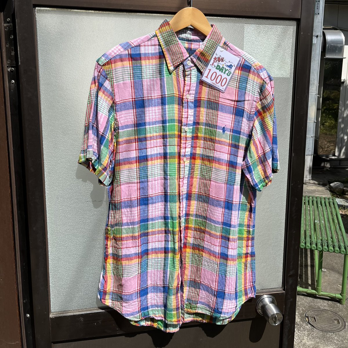390Day's tweet image. 【RALPH  LAUREN】

size…M
price…¥1000-

#Days  #古着屋　#山梨
#RALPHLAUREN  #海外古着