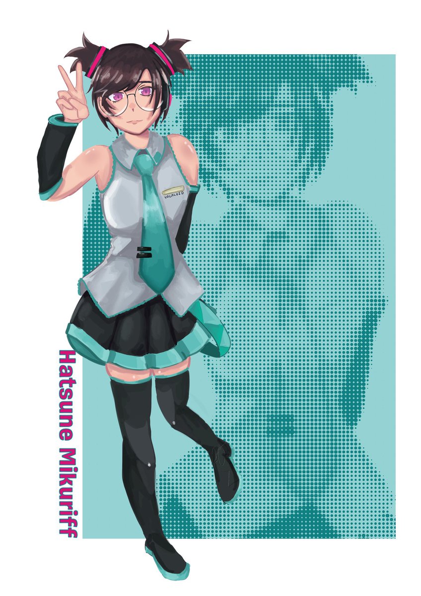 GlassesBun_'s tweet photo. Somehow i’m bad at both https://t.co/B3GQ5iVkxz