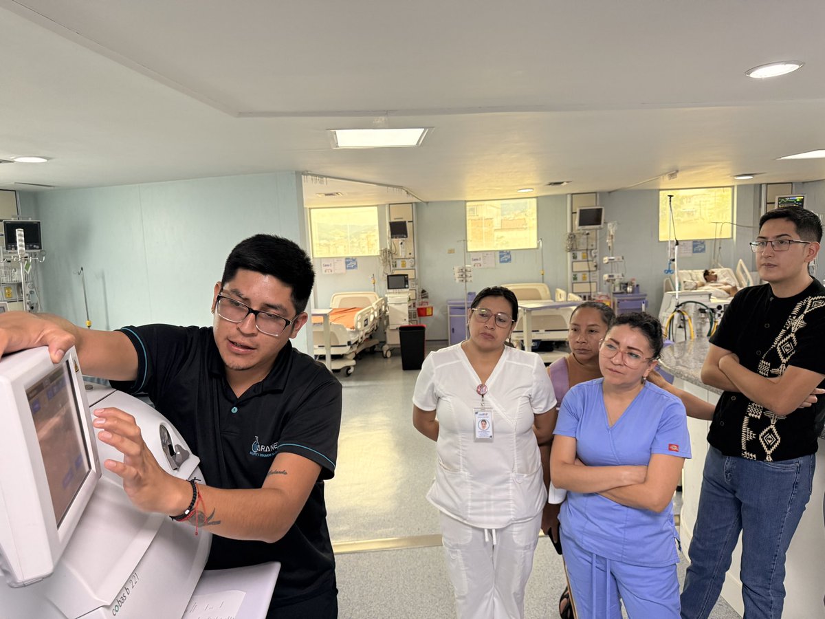 HIAyoraLoja's tweet image. Con el objetivo de optimizar la atención de pacientes críticos el @HIAyoraLoja incorporó un moderno equipo para la medición de gases arteriales y niveles de oxígeno en la #UCI. Esta implementación permitirá evaluar el estado respiratorio y metabólico y ajustar tratamientos.