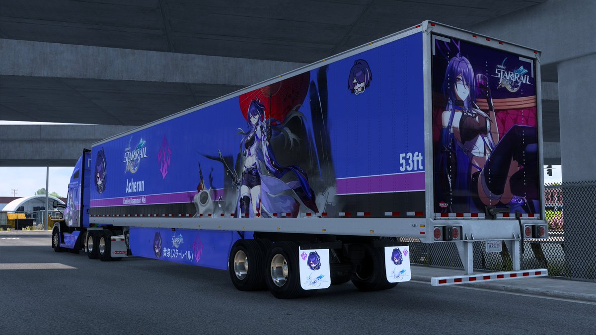 Syahrul_1995_'s tweet image. #ATS #AmericanTruckSimulator #Itasha