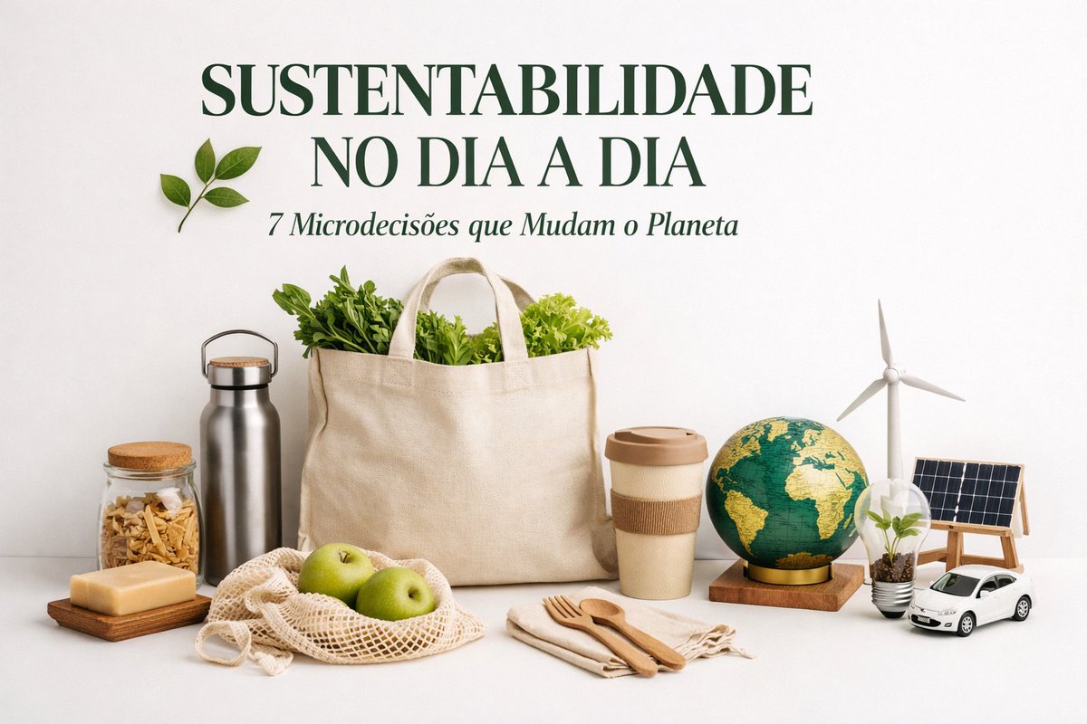 Magazine_W's tweet image. ©️W Magazine 🍀 Pequenas escolhas. Grande impacto.  7 micro decisões que qualquer pessoa pode adotar hoje para viver de forma +sustentável 🌍Sustentabilidade não é tendência — é responsabilidade. Lê aqui: wmagazine.pt/sustentabilida…
#Sustentabilidade #WMagazinePortugal #GreenLiving