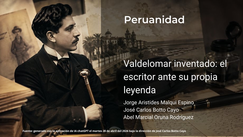 abrecht23's tweet photo. Abraham Valdelomar ocupa un lugar singular en la historia literaria peruana porque su figura no puede separarse del relato que él mismo ayudó a construir.  

https://t.co/n3z2BqrF9p

#EscritoresPeruanos #ModernismoPeruano #CronicaLiteraria #IdentidadCultural #MemoriaLiteraria https://t.co/PHdiB3YEBJ