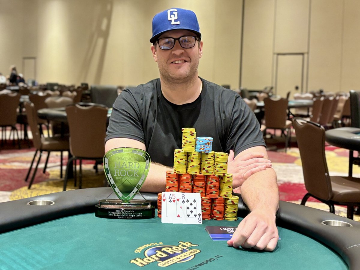 Seminole Hard Rock Poker Open tweet media