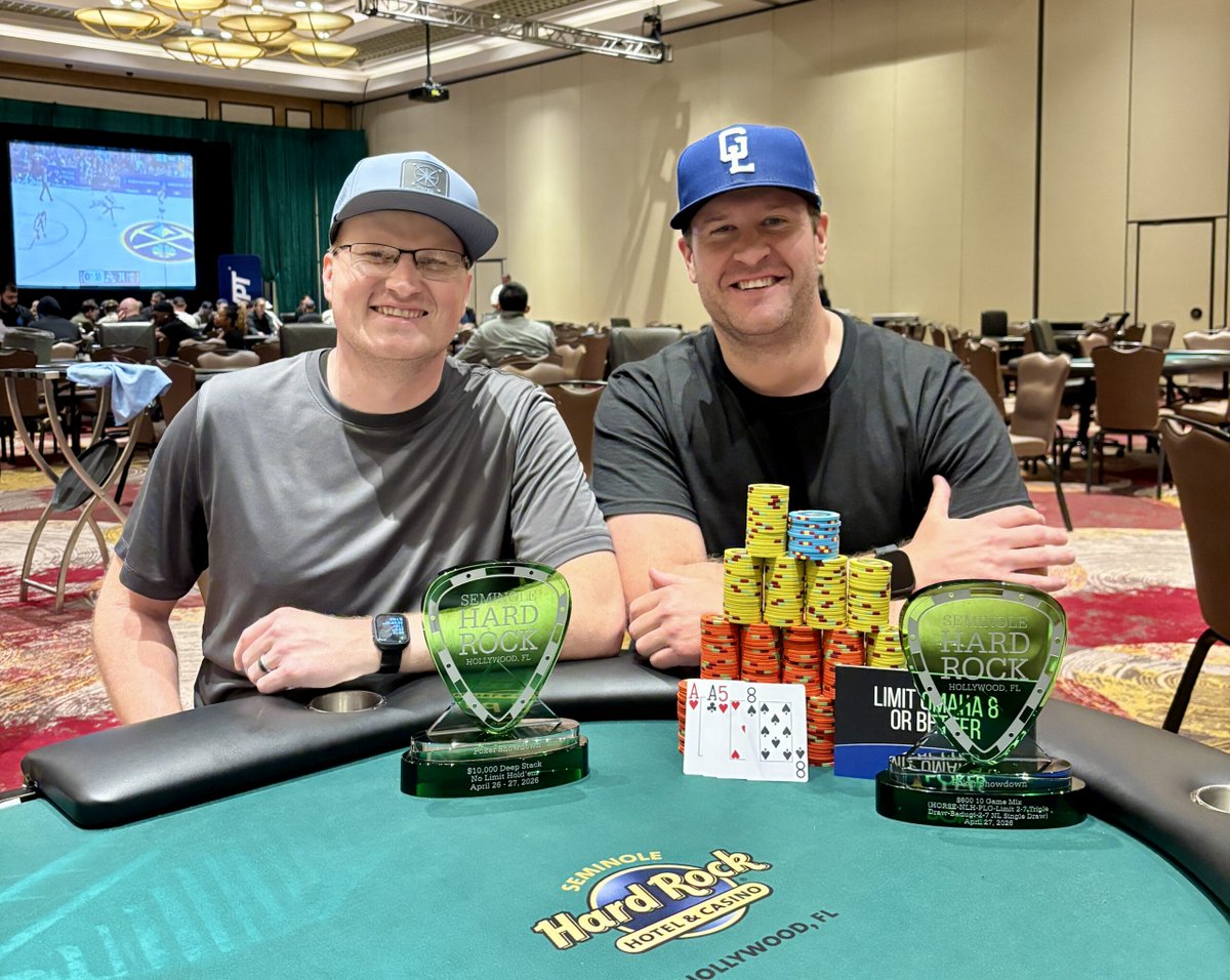 Seminole Hard Rock Poker Open tweet media