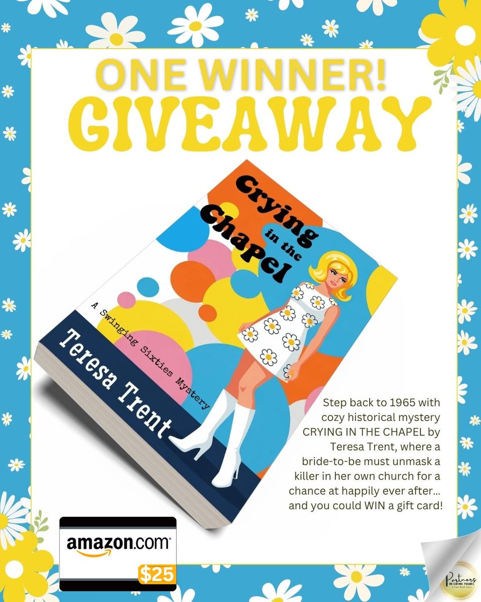 kristinethall's tweet image. On #HallWaysBlog: FINAL DAYS 2 #Win a $25Amz #giftcard + #bookreview of CRYING IN THE CHAPEL w/@partnersincr1me &amp;amp; @levelbestbooks.

kristinehallways.blogspot.com/2026/04/crying…
#historicalmystery #texasbook #texasauthor #1960s
