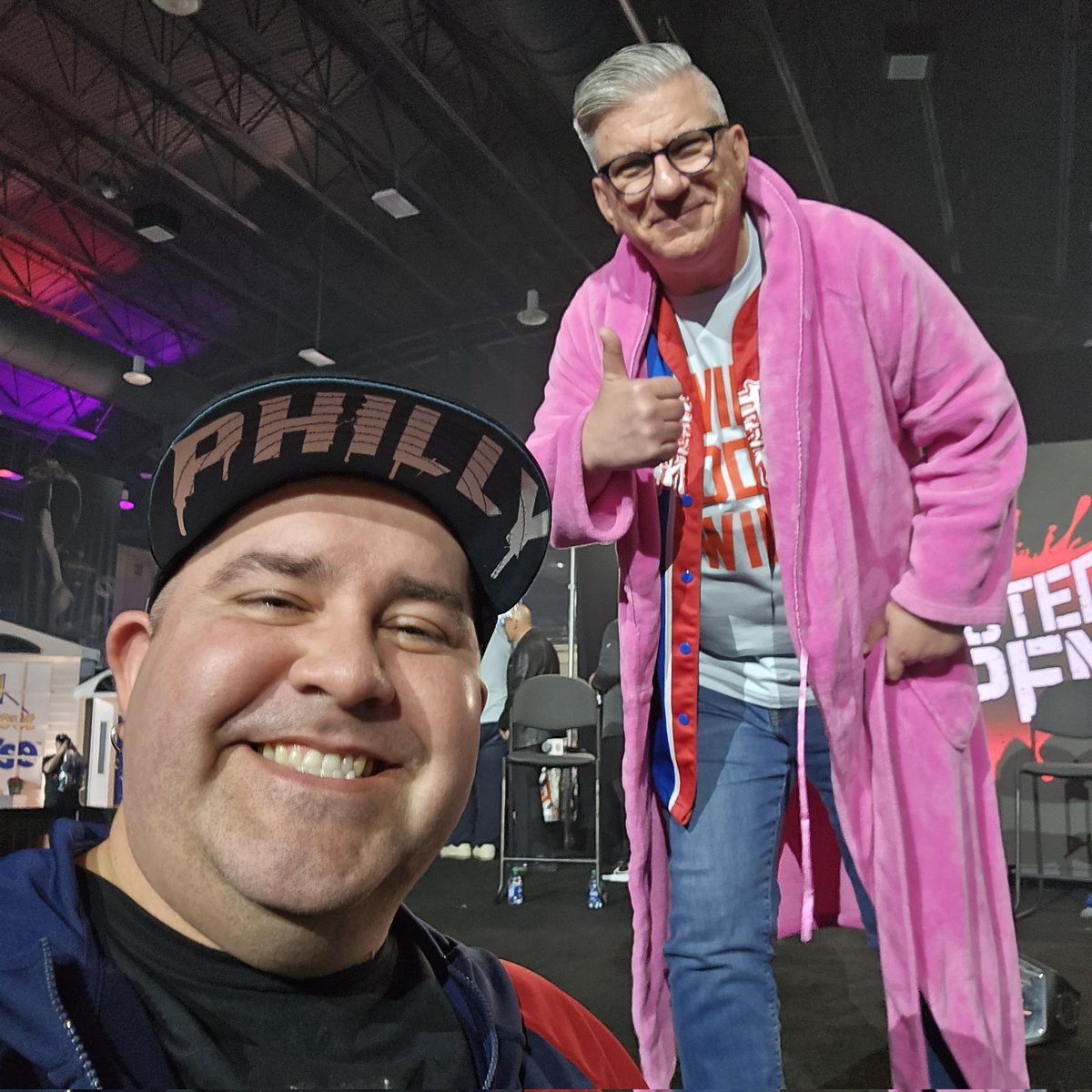 Cobby509's tweet photo. Happy anniversary @BustedOpenRadio! @davidlagreca1 @bullyray5150 @THETOMMYDREAMER @TheMarkHenry #BustedOpen247 https://t.co/OjfkCDHnWv