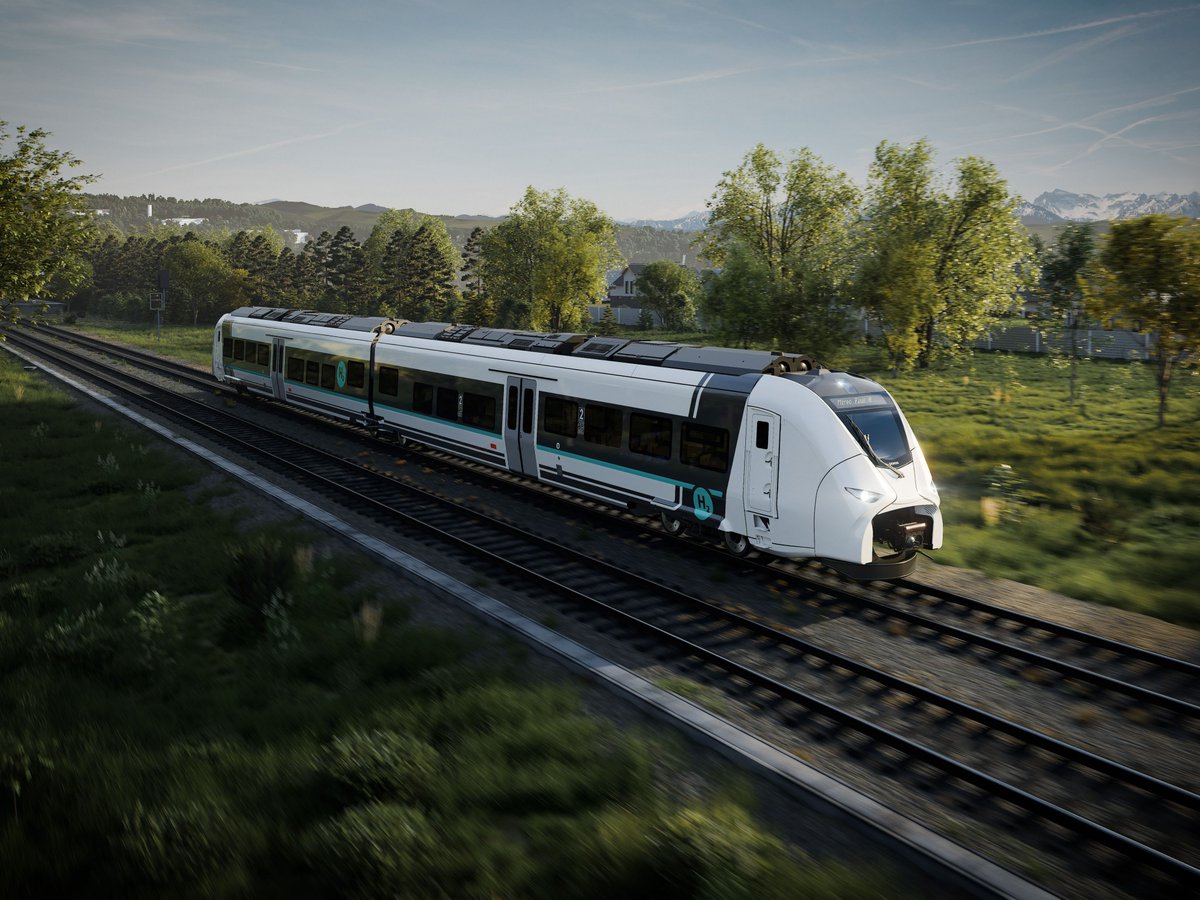 fuelcellsworks's tweet image. Romania awards its first #hydrogen train contract to @SiemensMobility. 12 Mireo Plus H units + 15 years maintenance mark a key step for #zeroemission rail in Eastern Europe. Service expected by 2029.

#HydrogenNow #Rail #CleanEnergy #Mobility

fcw.sh/LBQfo5