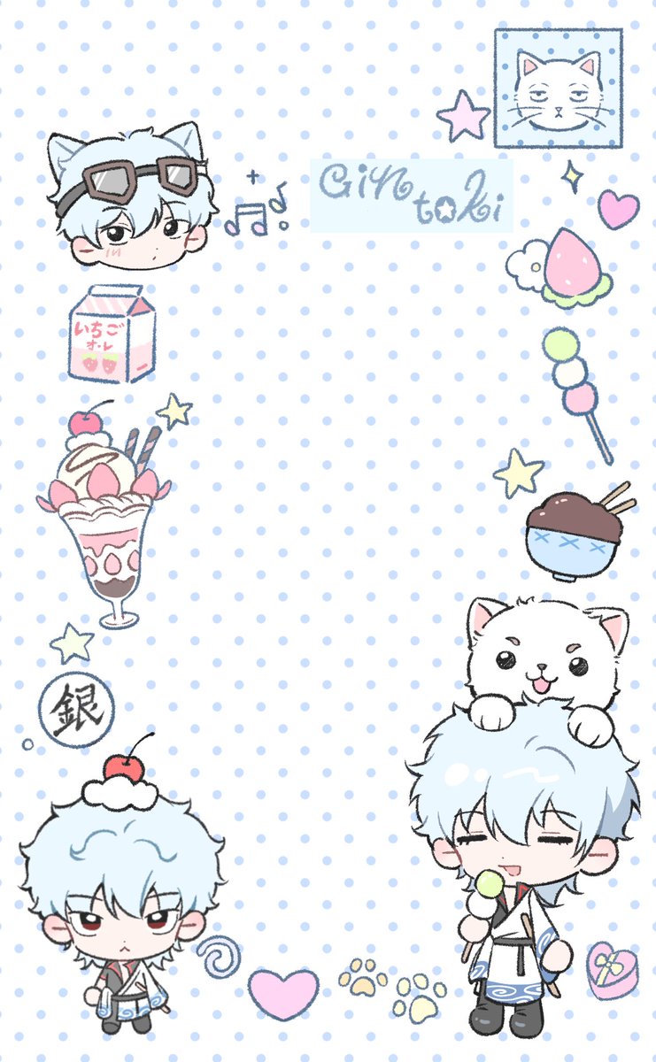 eggnemesis's tweet photo. #坂田銀時
#銀魂
🩵🩵 https://t.co/i27VBz6Rev