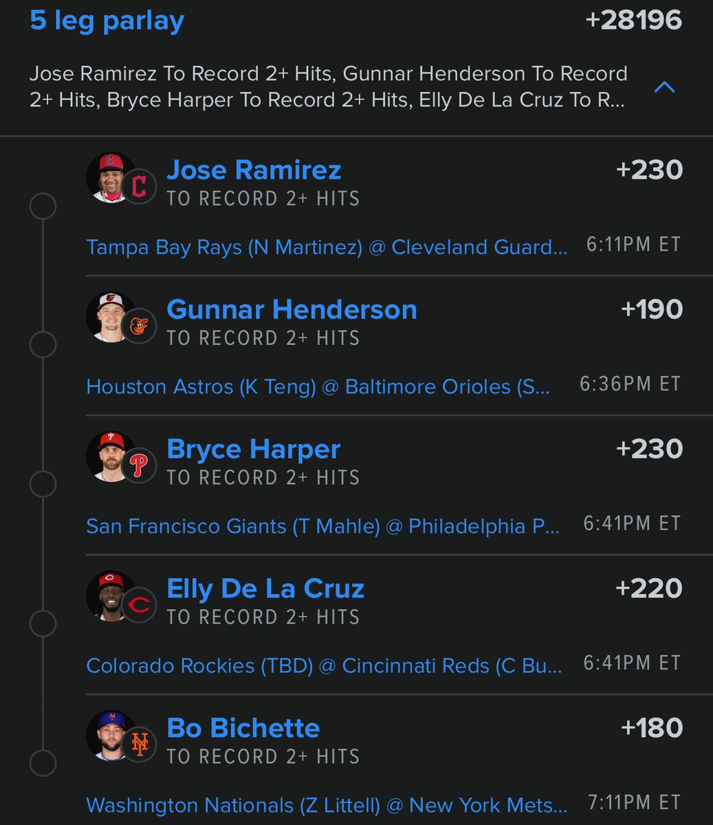 Lottolocks's tweet image. #MLB 2+ HITS LOTTO ⚾⚾

@Playbook (link to tail in comments 🔗)