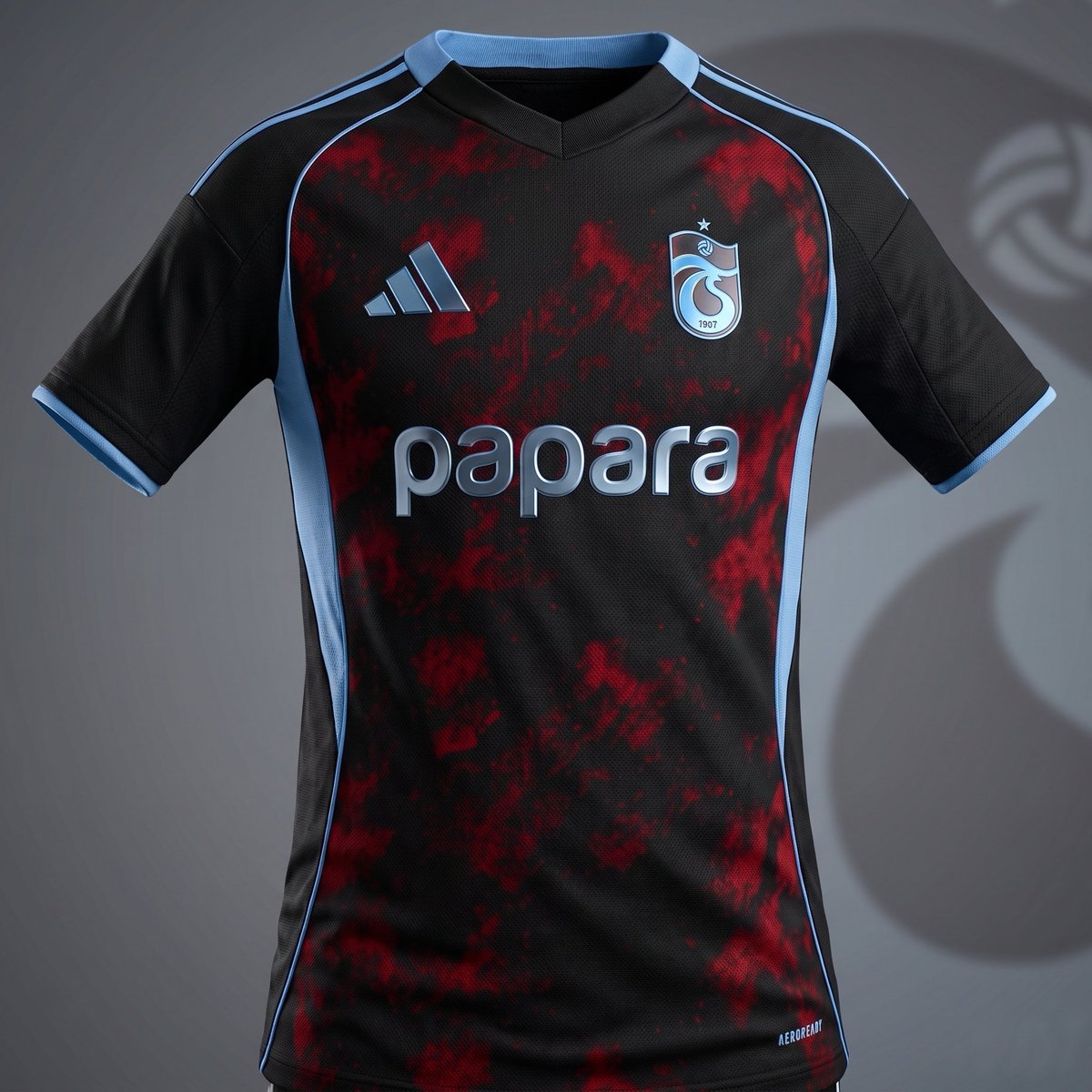 oflimafya's tweet image. 🔴 2027-28 adidas x Trabzonspor konsepti!

Siyah forma sevenler için tasarladım. Bu tasarımda 2018-19 sezonundaki ilk siyah Macron formasına bir gönderme yaptım. ⚽️🔥

Nasıl olmuş? Sahada görmek ister miydiniz? #Trabzonspor #adidas #KonseptTasarım