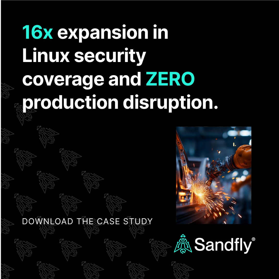 Sandfly Security tweet media