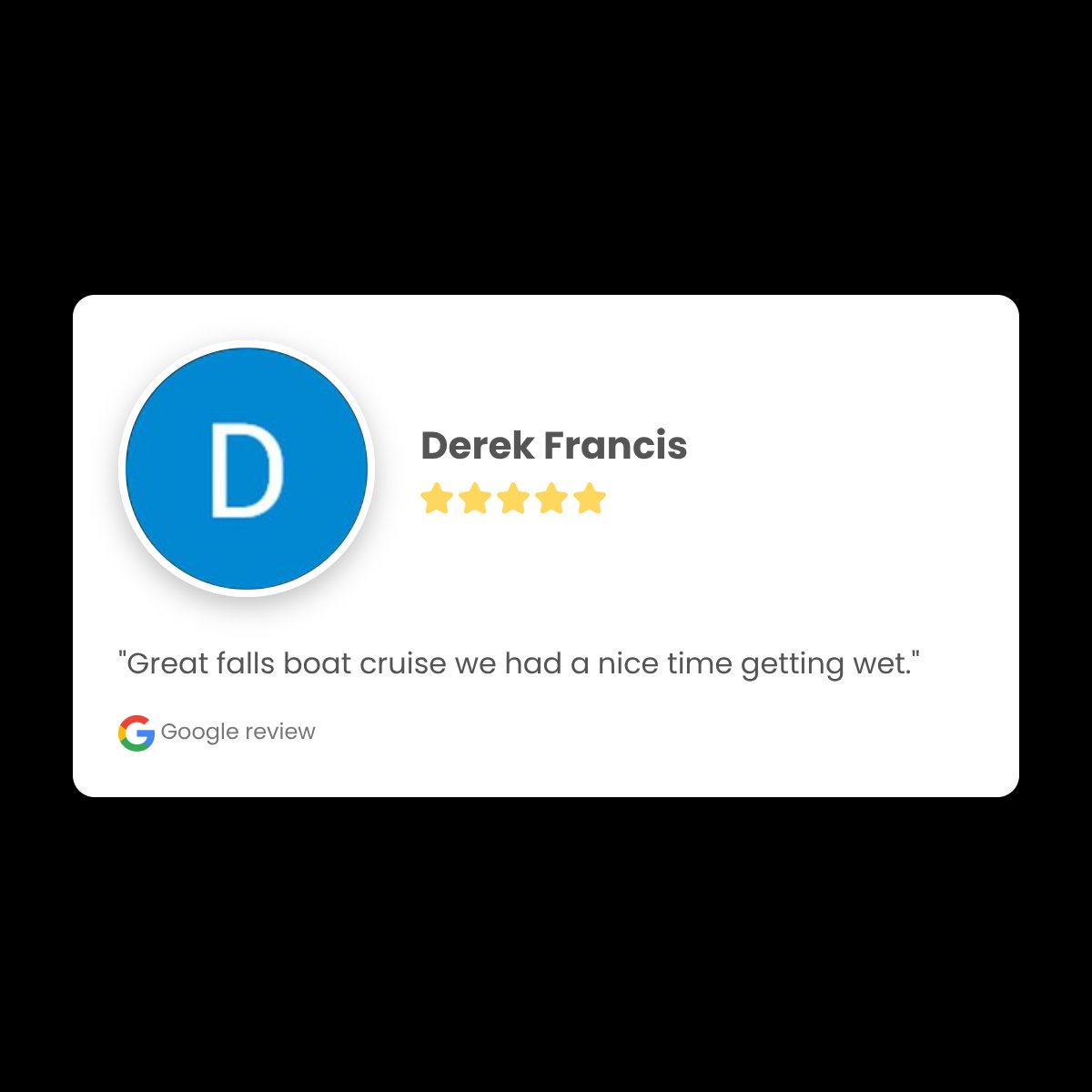 InfoToNiagara's tweet photo. Thank you, Derek Francis, for your review of the Niagara Falls Tour by ToNiagara. https://t.co/Sskz4MpAXv