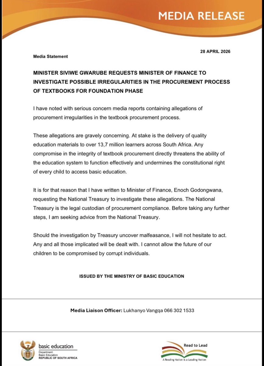 Panyaza Lesufi tweet media