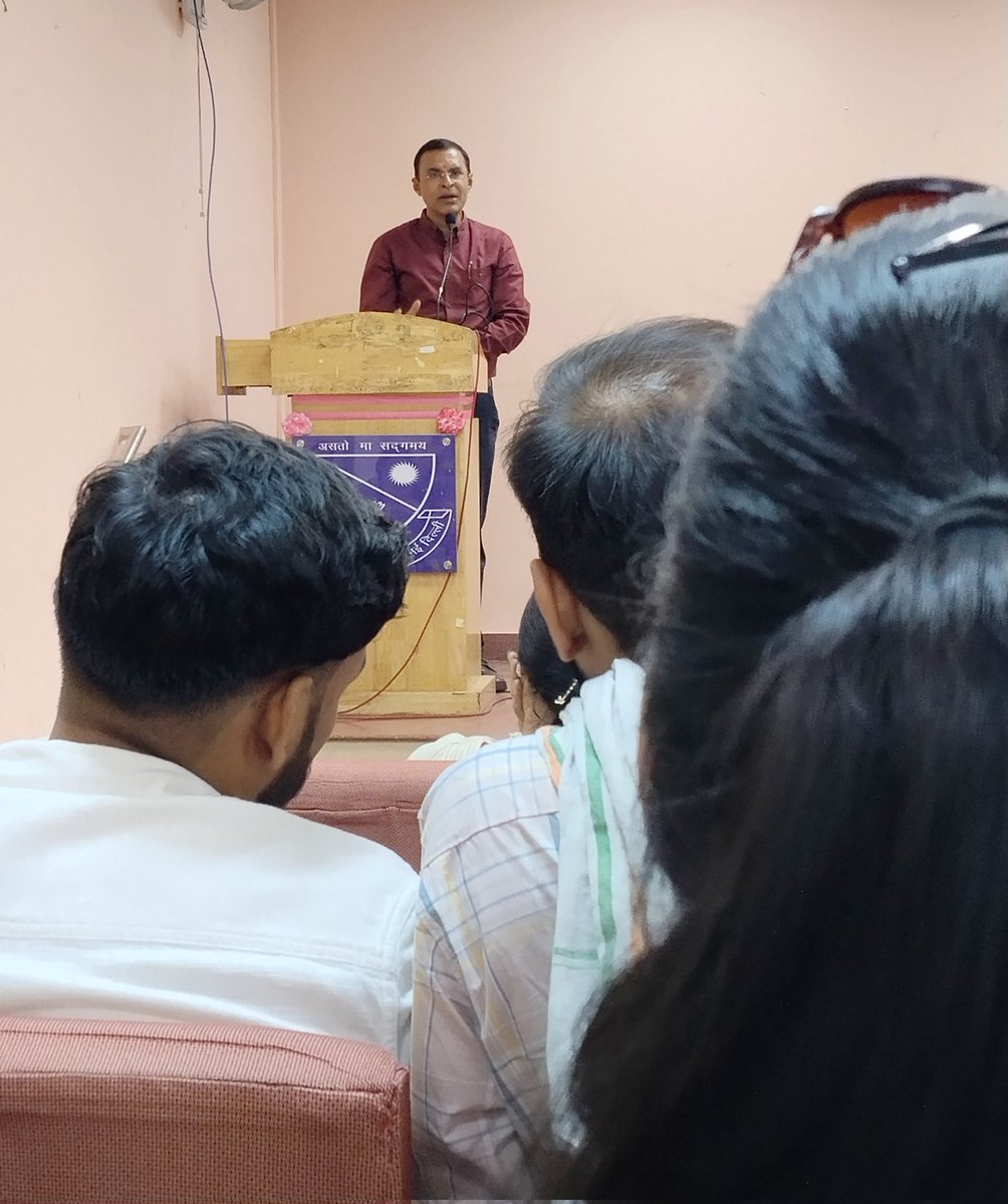 samiksha33rs's tweet image. Deeply inspired by the National Conference on ‘Research &amp;amp; Innovation’ at @PGDAVCollegeE! 
@NiranjankIndia Sir, your perspective on navigating future challenges was a true highlight and a masterclass in leadership.
#ResearchAndInnovation #IQAC #HigherEducation @EduMinOfIndia