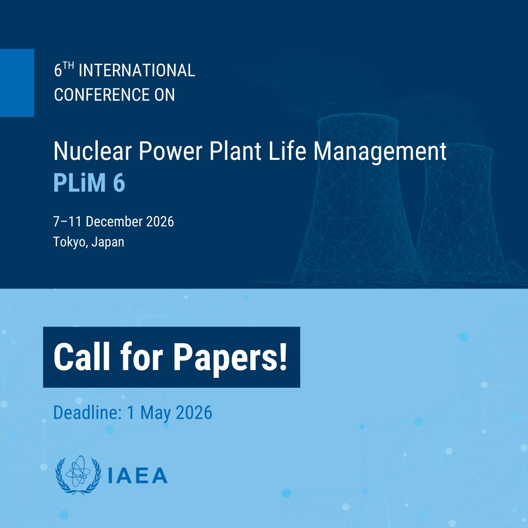 IAEA - International Atomic Energy Agency ⚛️ tweet media