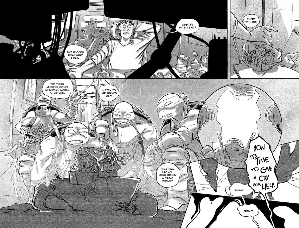 Magenta_king_'s tweet photo. TMNT samples. https://t.co/VlHns1T5Cx