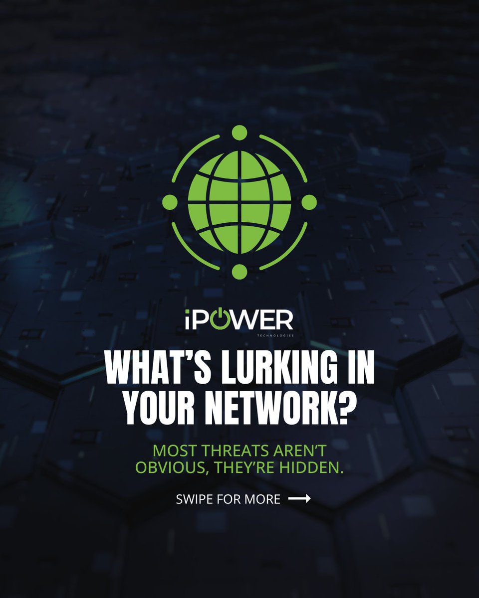 iPower_Tech's tweet photo. 🌐 Most networks aren’t breached overnight, they’re exposed over time. Hidden risks quietly create openings. The question is… do you know what’s already inside?

#iPowerTechnologies #techservices #cloudsolutions #techsolutions #cyberprotection #tech101 #technews #cybernews https://t.co/D7ZPgCxULe
