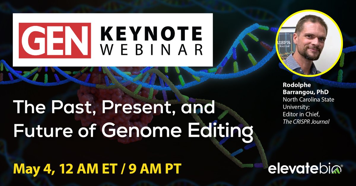 Genetic Engineering & Biotechnology News tweet media