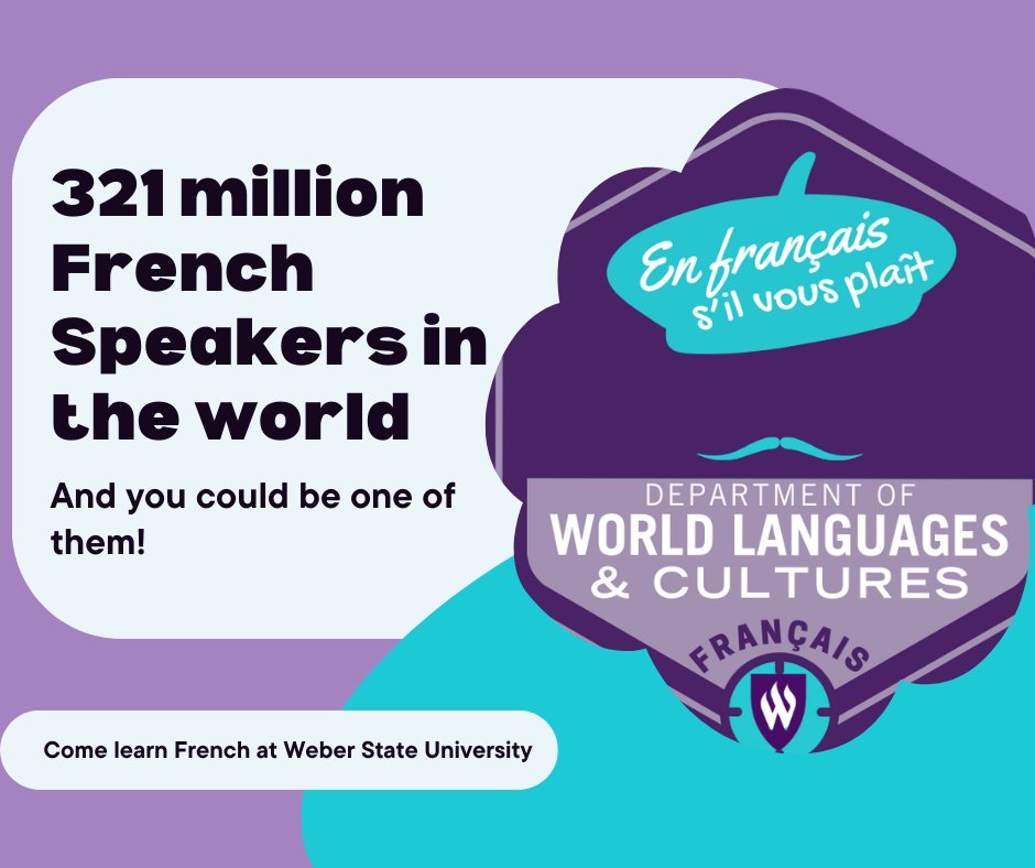 WSUFrancais's tweet image. #FrenchLanguage #LearnFrench #TravelOpportunities #CulturalExchange #CognitiveSkills #DiplomaticLanguage #JobMarket #InternationalBusiness #BroadenYourHorizons #NewPerspectives
