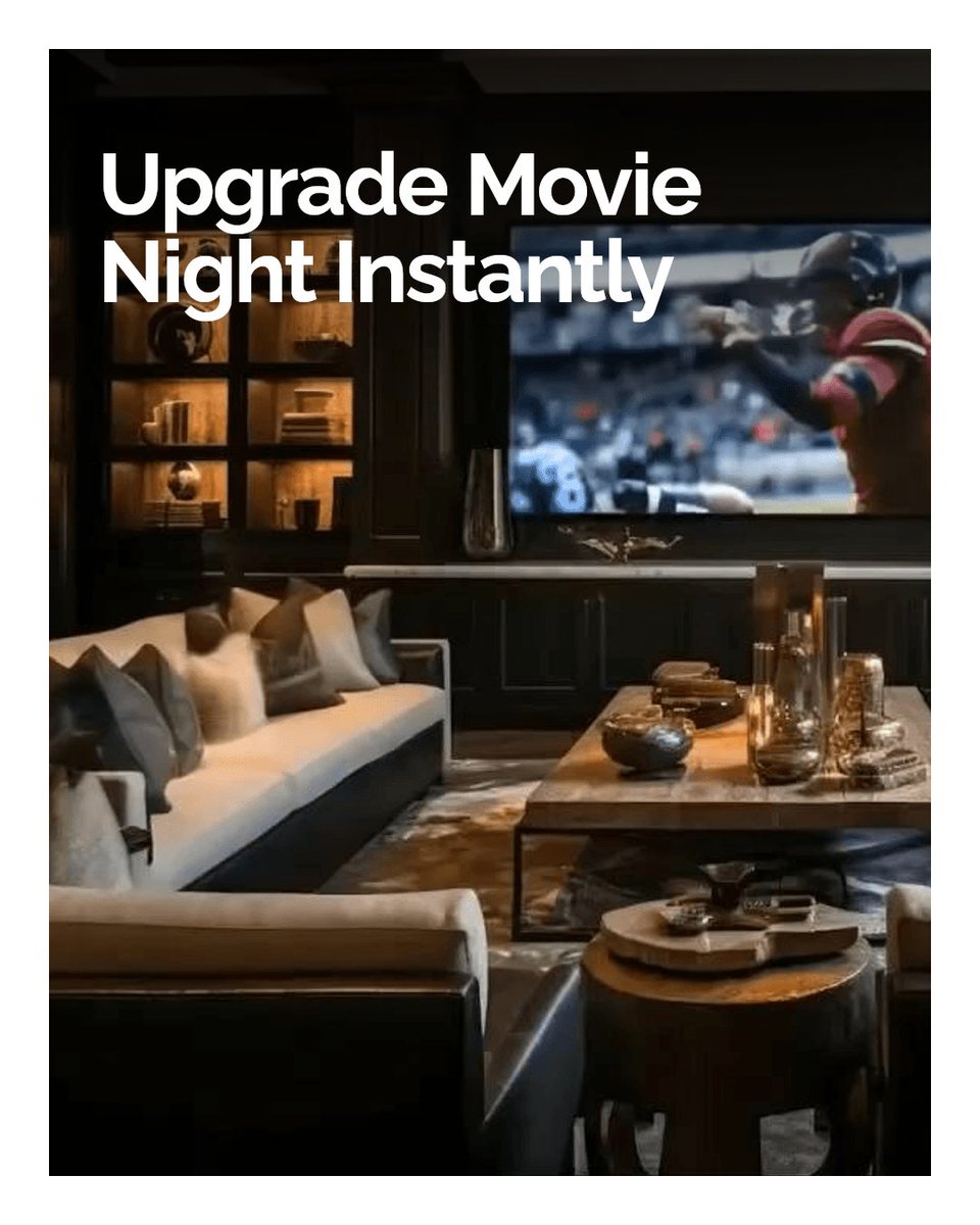 TimHuff935203's tweet image. Want a better movie night setup fast? #AudioVideo #AVSolutions #TechForHomes #Schertz #Boerne