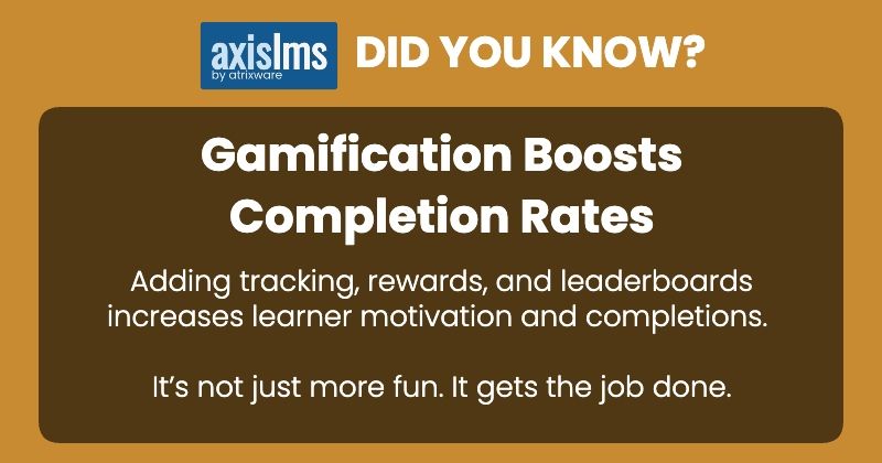 Atrixware's tweet image. Did you know adding progress tracking, rewards, and leaderboards increases learner motivation and completion? zurl.co/axOzM #lms #elearning #atrixware #axislms