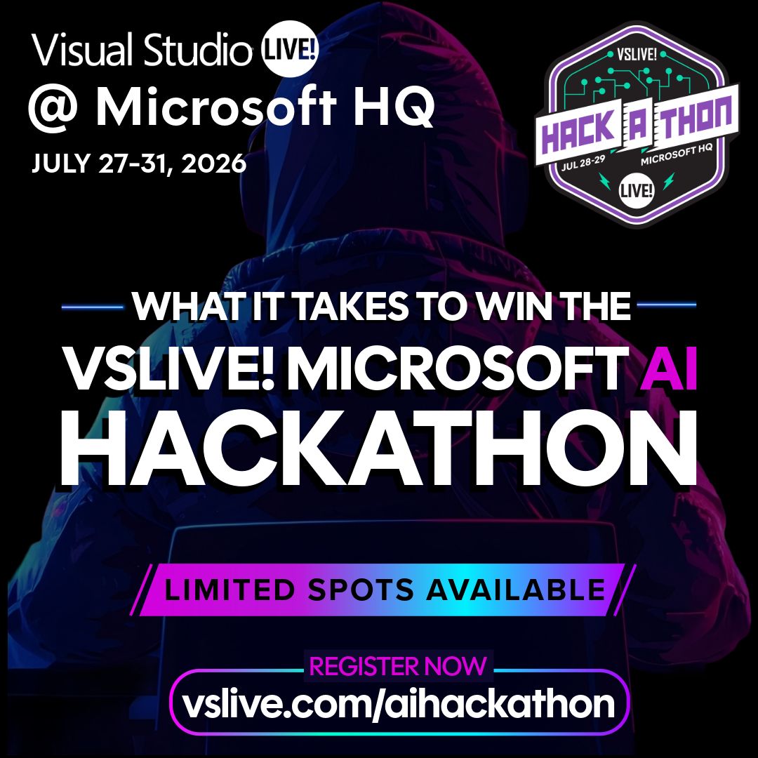 Visual Studio Live! tweet media
