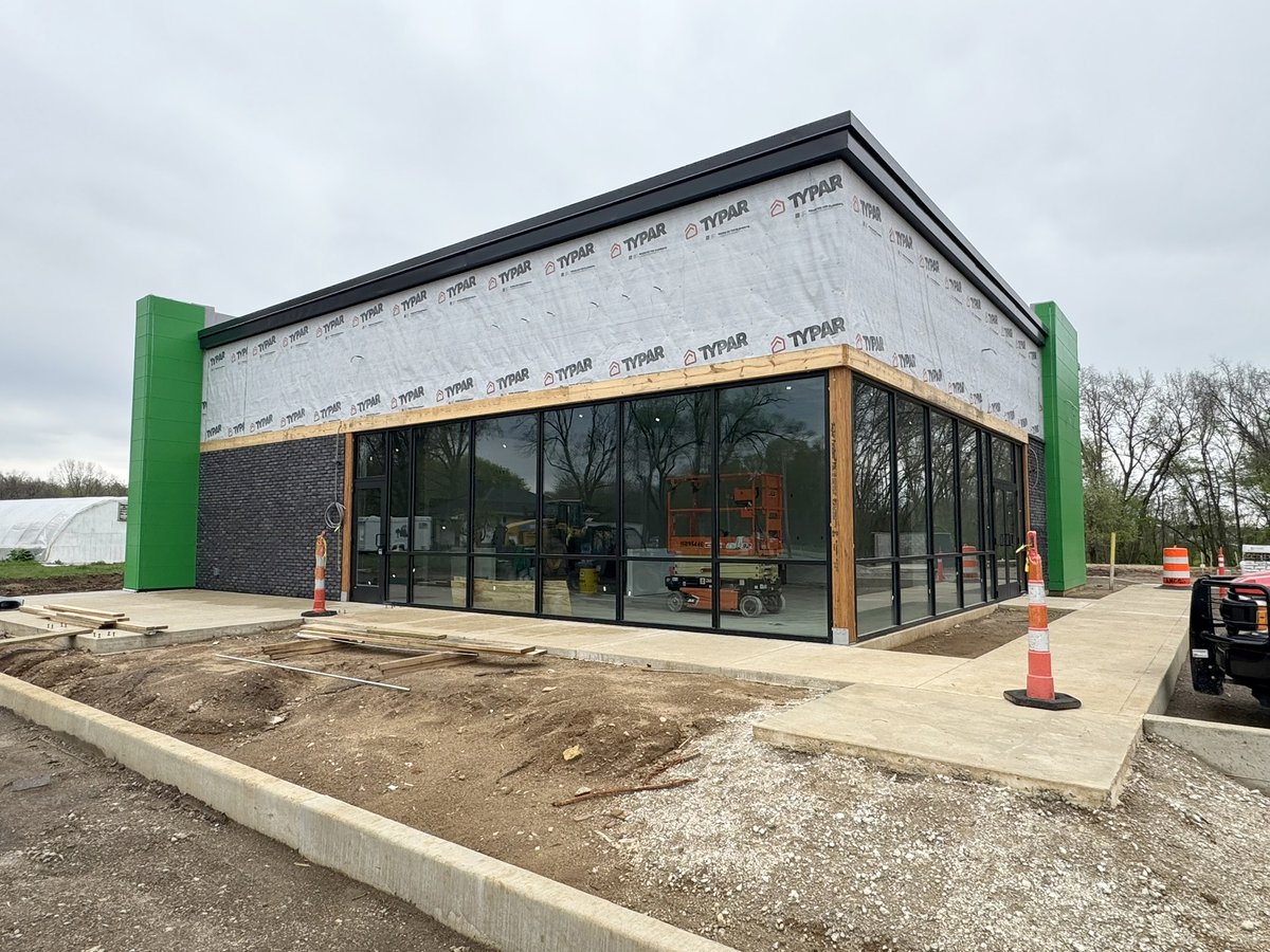 anconconst's tweet photo. We’re stacking up progress at the Subway project on SR 23 in Granger, IN. Soon, interior tilework will begin, and the parking lot will start to take shape as well.

Follow along for more updates as this project wraps up this summer! https://t.co/qTsGRPG4PZ