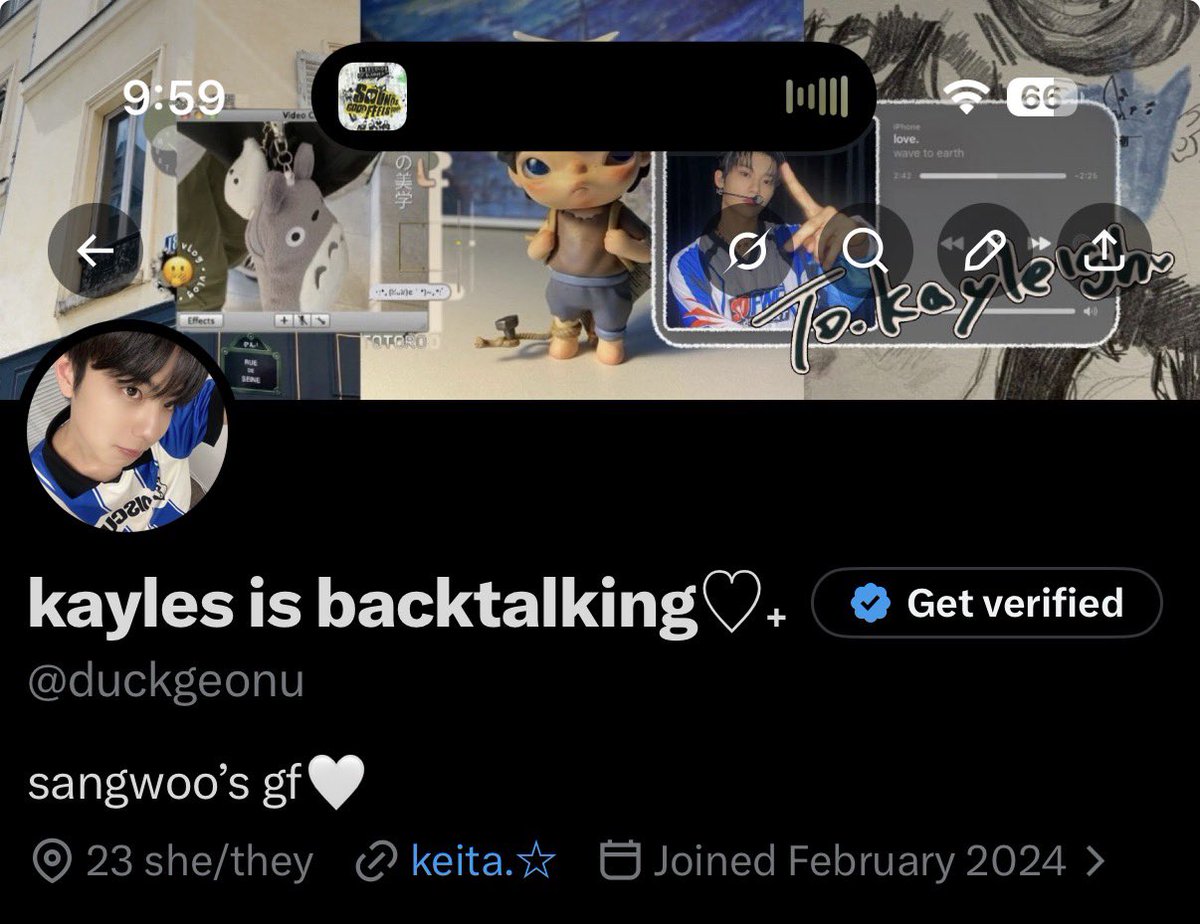kayles is backtalking♡˖ tweet media