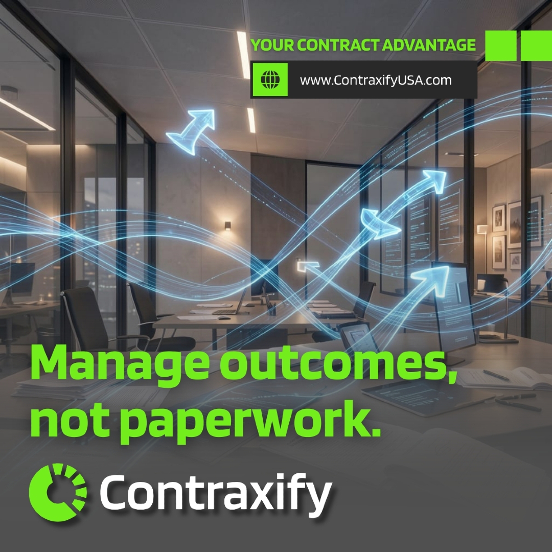 contraxify's tweet image. Your team wasn't hired to chase contracts and approvals. They were hired to drive results📈. Let #Contraxify turn your contract chaos into convenience!

#BusinessOperations #Convenience #BusinessManagement