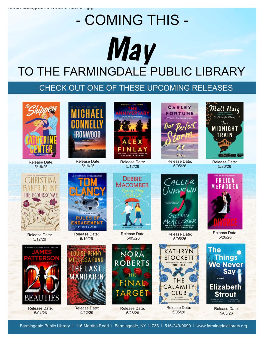 Farmingdale Public Library tweet media