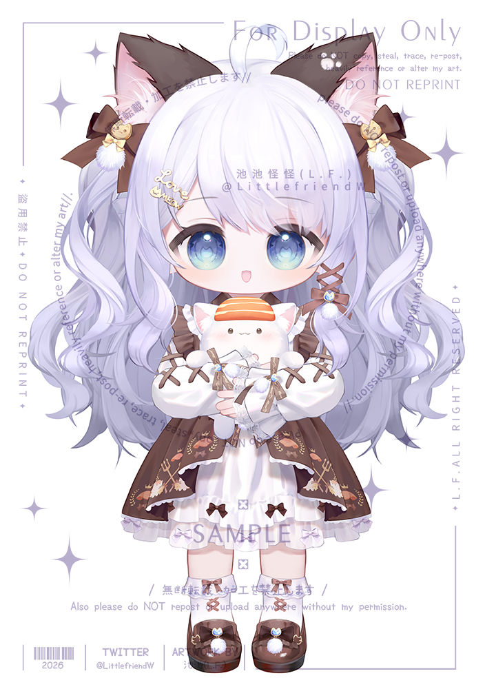 LittleFriendW's tweet image. 綽貓貓！
#ArtCommission #イラスト依頼 #cms