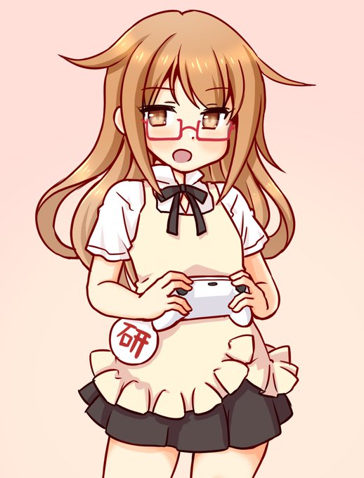 「え? テーブルから食器を下げて来いって? それは店長がやっといてよ～。 あたしは幼女と一緒に地球に帰るので忙しいんだ…」 #艦これ版真剣お絵描き60分一本勝負_20260428 #望月