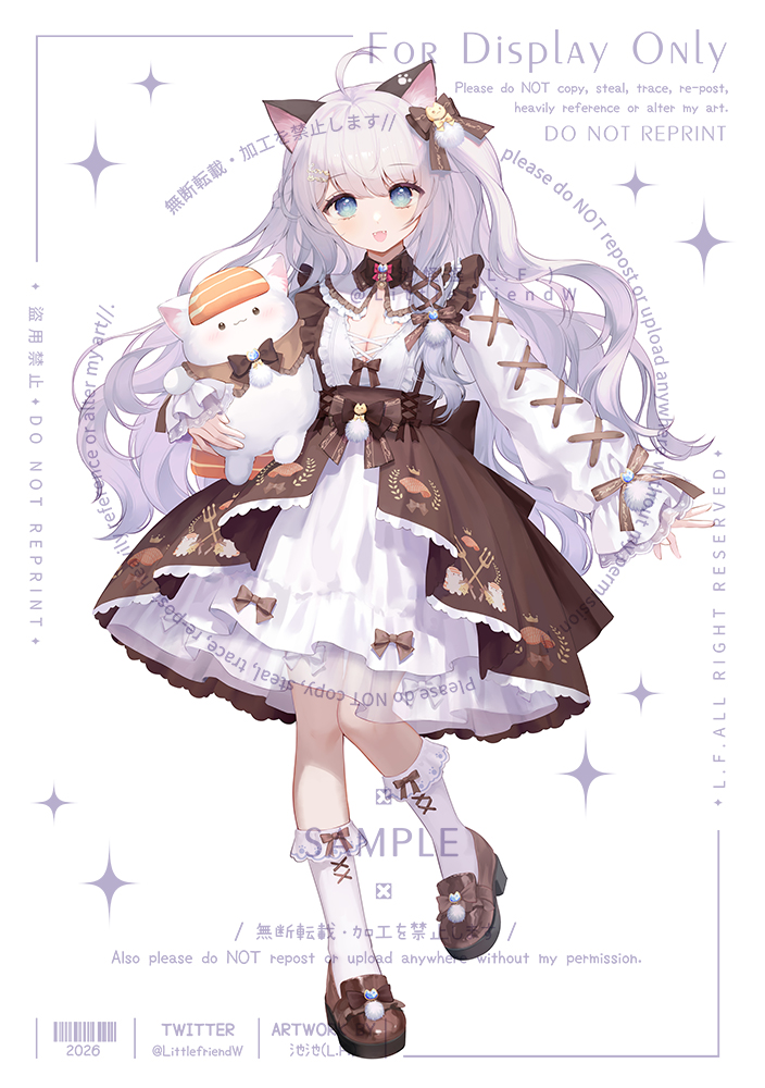 LittleFriendW's tweet image. 綽貓貓！
#ArtCommission #イラスト依頼 #cms